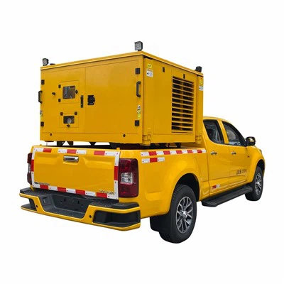 Bomba de drenaje montada en remolque